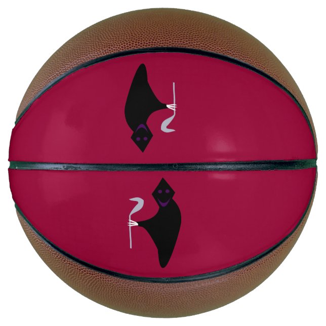 Balón De Baloncesto Grim Reaper Halloween Baloncesto (Anverso)