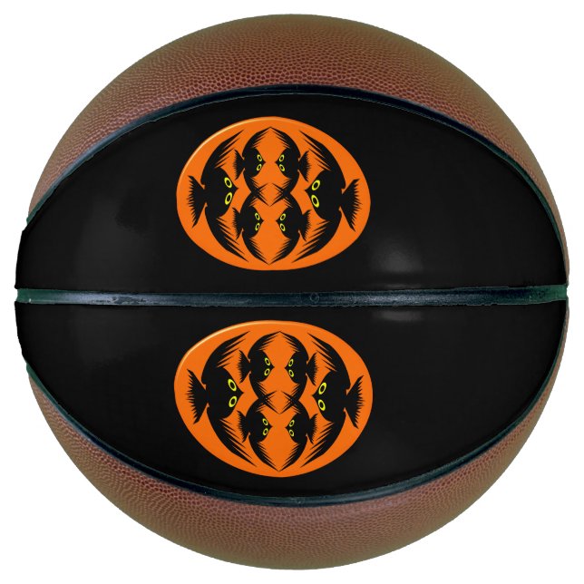 Balón De Baloncesto Halloween Crows Basketball (Anverso)