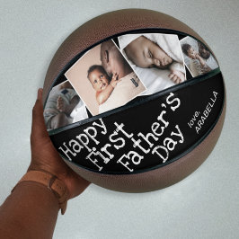 Balón De Baloncesto Happy First Father's Day Basketball
