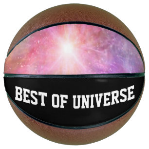 Balón De Baloncesto holiES - coloridas nubes en polvo del universo