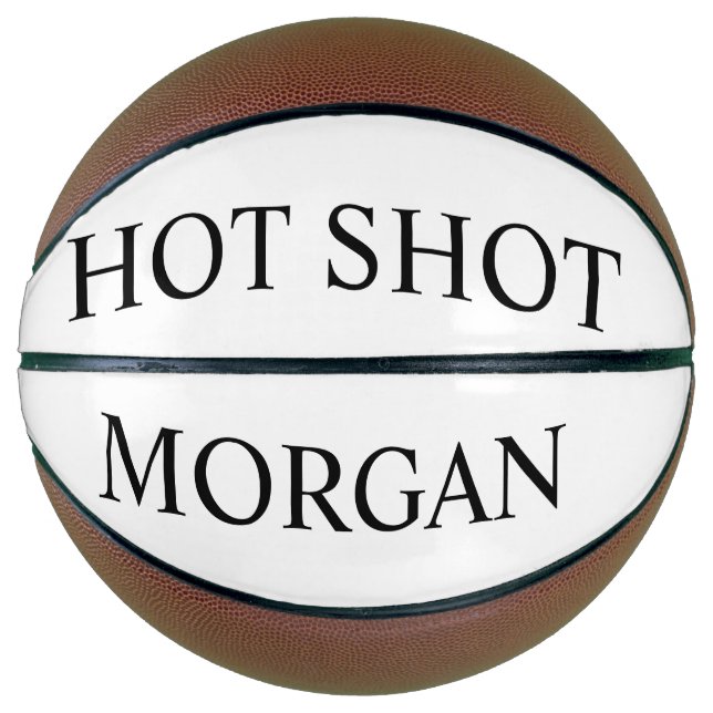 Balón De Baloncesto Hot Shot personalizado (Anverso)