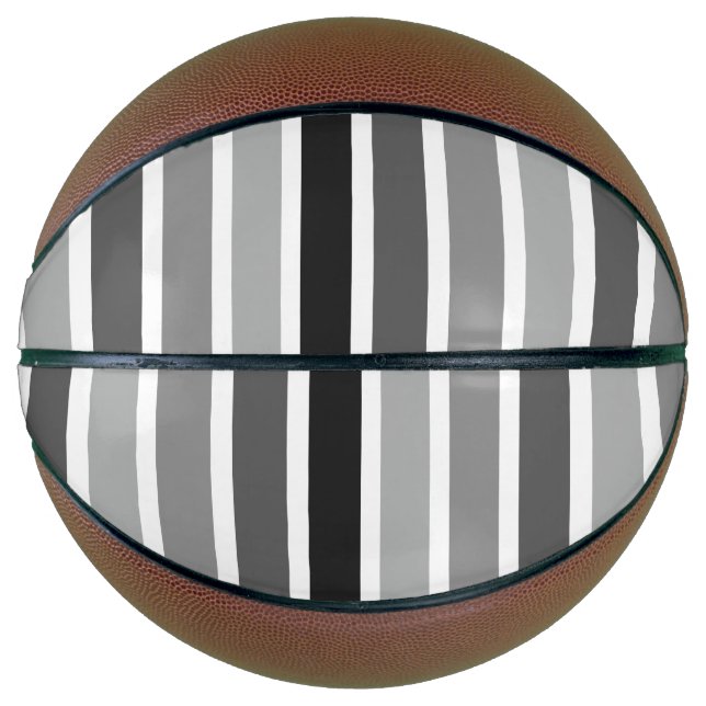 Balón De Baloncesto Hues de gris plateado (Anverso)