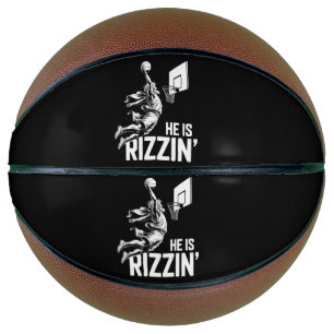 Balón De Baloncesto Jesús Baloncesto Él está Rizzin divertido cristian