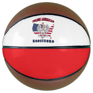 Balón De Baloncesto Kosciusko Texas Polaco Americano