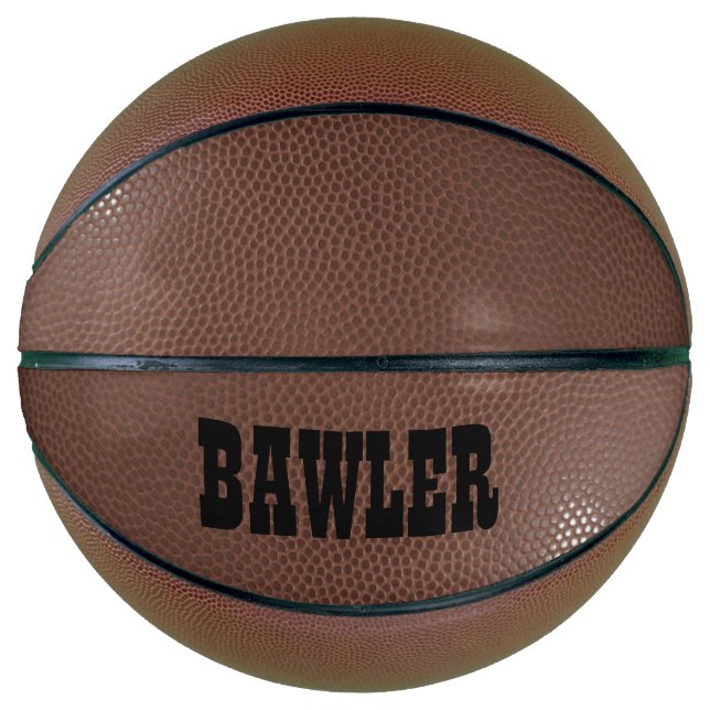 Balón De Baloncesto Little Bawler (Anverso)
