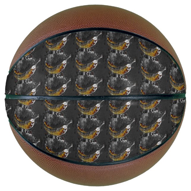 Balón De Baloncesto llano de plátano (Anverso)