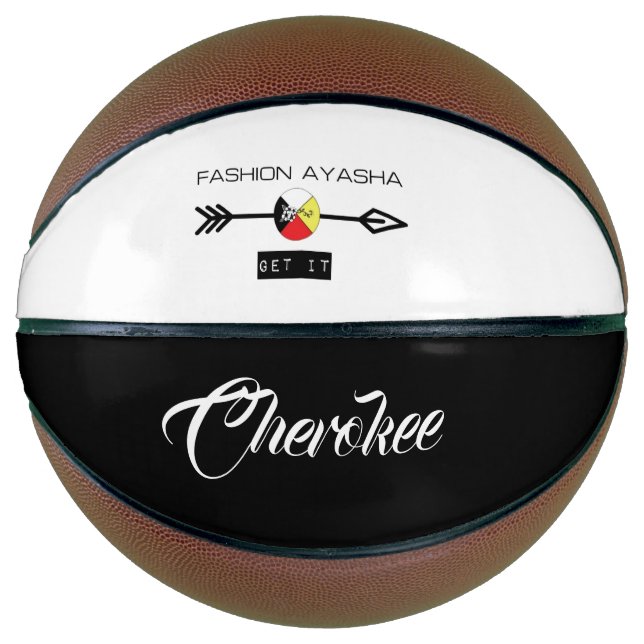 Balón De Baloncesto Logo de Cherokee Fashion Ayasha Sports (Anverso)