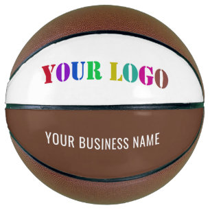 Balón De Baloncesto Logo de la Compañía personalizado Texto Promociona