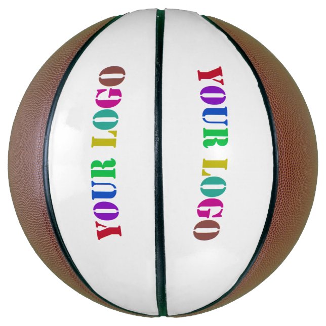 Balón De Baloncesto Logo de la empresa personalizado Tu regalo de básq (Vertical)