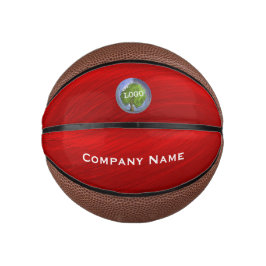 Balón De Baloncesto Logotipo comercial Mini Red