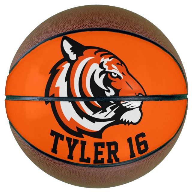 Balón De Baloncesto Logotipo de tigre (Anverso)