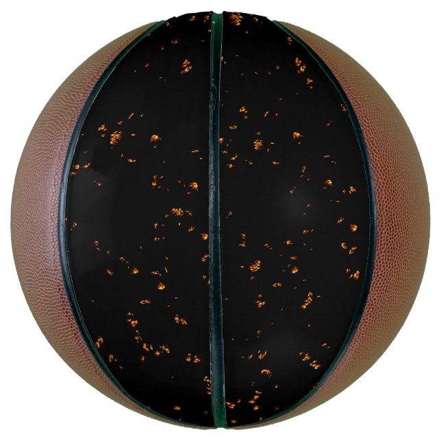 Balón De Baloncesto Los incendios desencadenan la imagen de tus ceniza (Vertical)