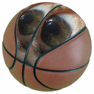 Balón De Baloncesto Mantén tus ojos en el baloncesto