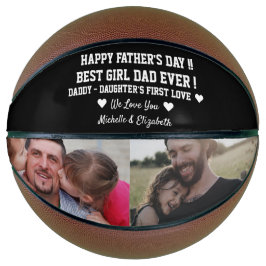 Balón De Baloncesto Mejor Chica papá hasta feliz día del padre foto Pe