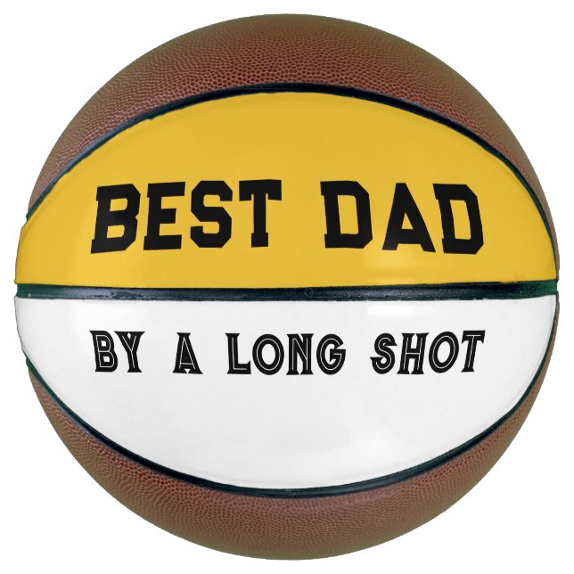 Balón De Baloncesto Mejor regalo de papá (Anverso)