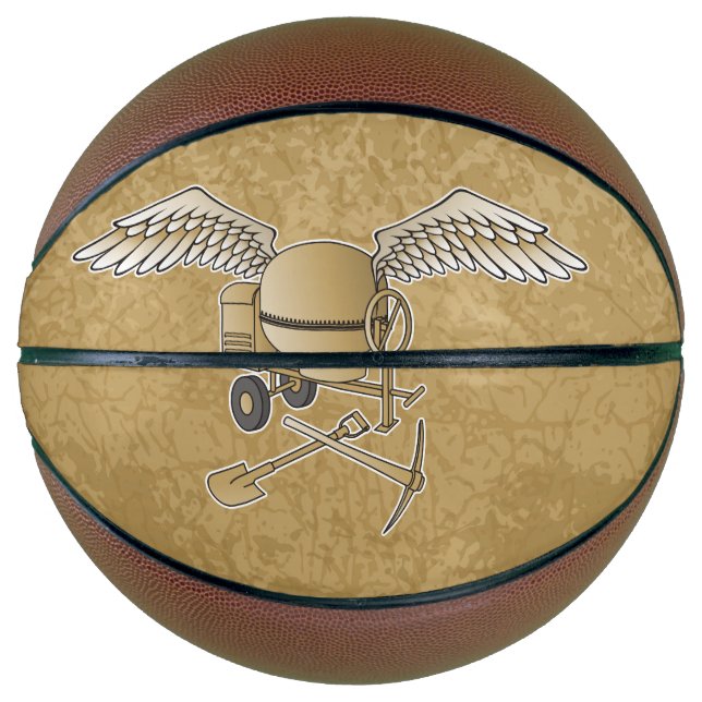 Balón De Baloncesto Mezclador de hormigón beige (Anverso)