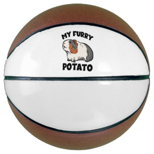 Balón De Baloncesto Mi conejillo de indias de patata peluda