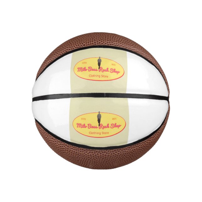 Balón De Baloncesto Milo Bass Rush Shop mini basket ball (Anverso)