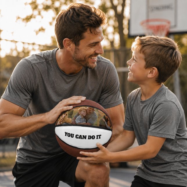 Balón de Baloncesto Mini con Foto y Texto Personal (Subido por el creador)