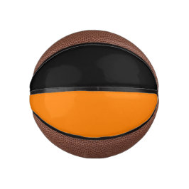 Balón De Baloncesto Mini negro y Naranja