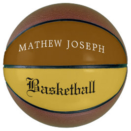Balón De Baloncesto Modern Custom Basketball Featuring Your Name