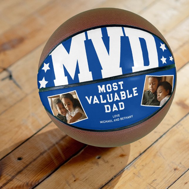 Balón De Baloncesto MVD Foto De Papá Dos Más Valiosa (Subido por el creador)