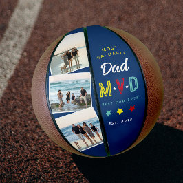 Balón De Baloncesto MVD - Más Valioso Personalizado De Papá 3