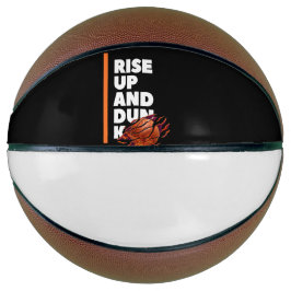 Balón De Baloncesto Naranja Blanco Aumentan Negrita Y Desalientan El B