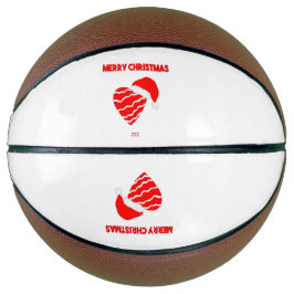Balón De Baloncesto Navidades de baloncesto de Santa Heart