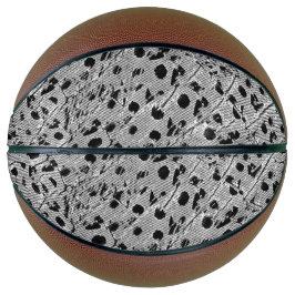 Balón De Baloncesto Negro punteado