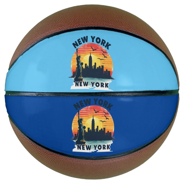 Balón De Baloncesto new york (Anverso)