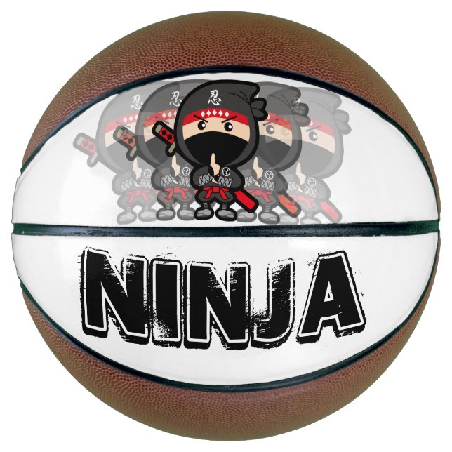 Balón De Baloncesto Ninja Boy (Anverso)