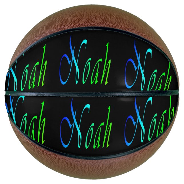 Balón De Baloncesto Noah, Nombre, Logo, Regulación Tamaño Baloncesto (Anverso)