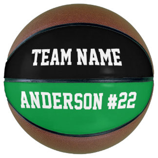 Balón De Baloncesto Nombre del equipo personalizado, nombre del jugado