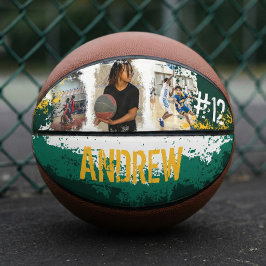Balón De Baloncesto Nombre del jugador Personalizado deportivo y Colla