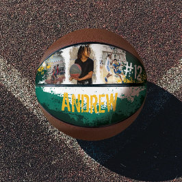 Balón De Baloncesto Nombre del jugador Personalizado deportivo y Colla