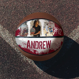 Balón De Baloncesto Nombre del jugador Personalizado deportivo y Colla