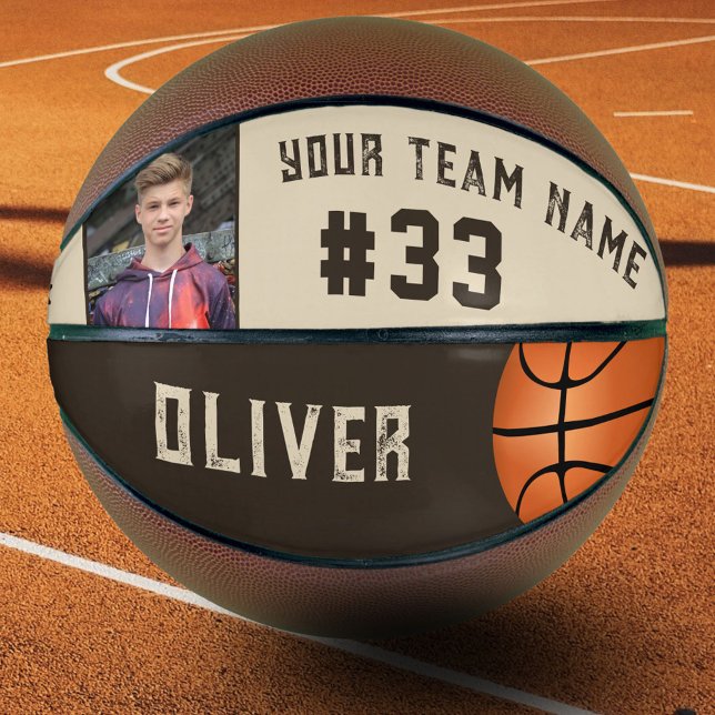 Balón De Baloncesto Nombre del jugador personalizado y número Foto de  (Subido por el creador)
