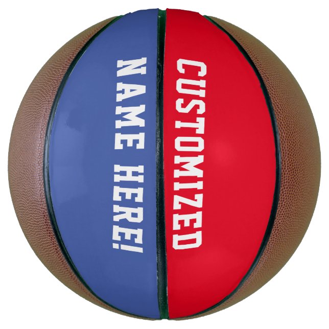Balón De Baloncesto Nombre personalizado Baloncesto (Vertical)