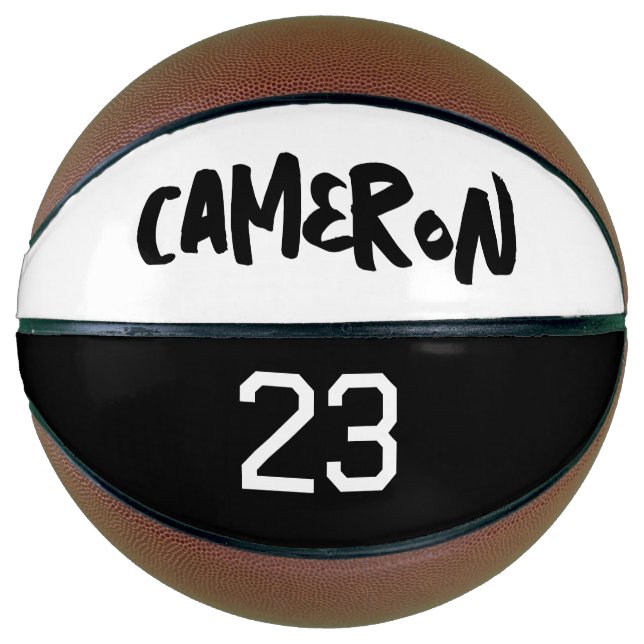 Balón De Baloncesto Nombre personalizado Número de jugador de bolas ne (Anverso)