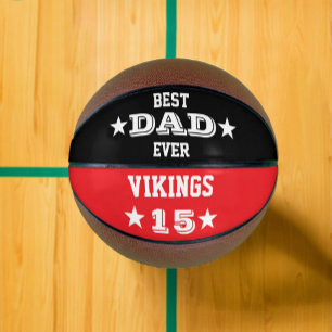 Balón De Baloncesto Nombre y número del equipo del Personalizado "Mejo