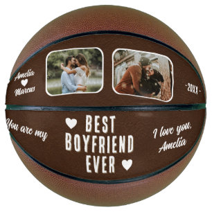 Balón De Baloncesto Novio Perfecto Siempre Corazón 2 Fotos