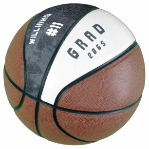 Balón De Baloncesto Número de equipo Nombre personalizado Graduación R