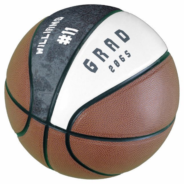 Balón De Baloncesto Número de equipo Nombre personalizado Graduación R (Angular)