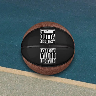 Balón De Baloncesto OUTTA DIRECTA - agrega tu texto aquí/crea el propi