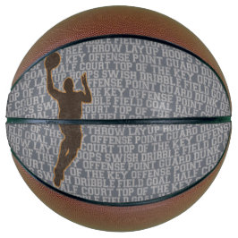 Balón De Baloncesto Palabras de baloncesto Niño Personalizado Balonces