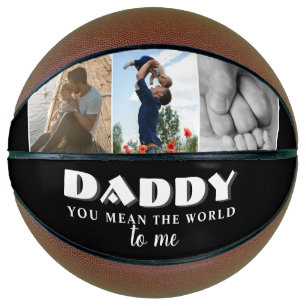 Balón De Baloncesto Papi significas Mundo para mí Día del Padre 3 Foto
