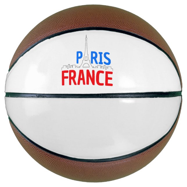 Balón De Baloncesto Paris France, Psg, Parisian, Eiffel (Anverso)