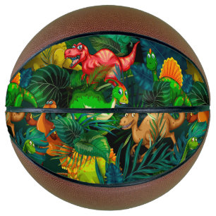 Balón De Baloncesto Parque Dinosaur