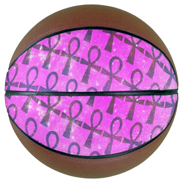 Balón De Baloncesto Patrón Ankh (Anverso)